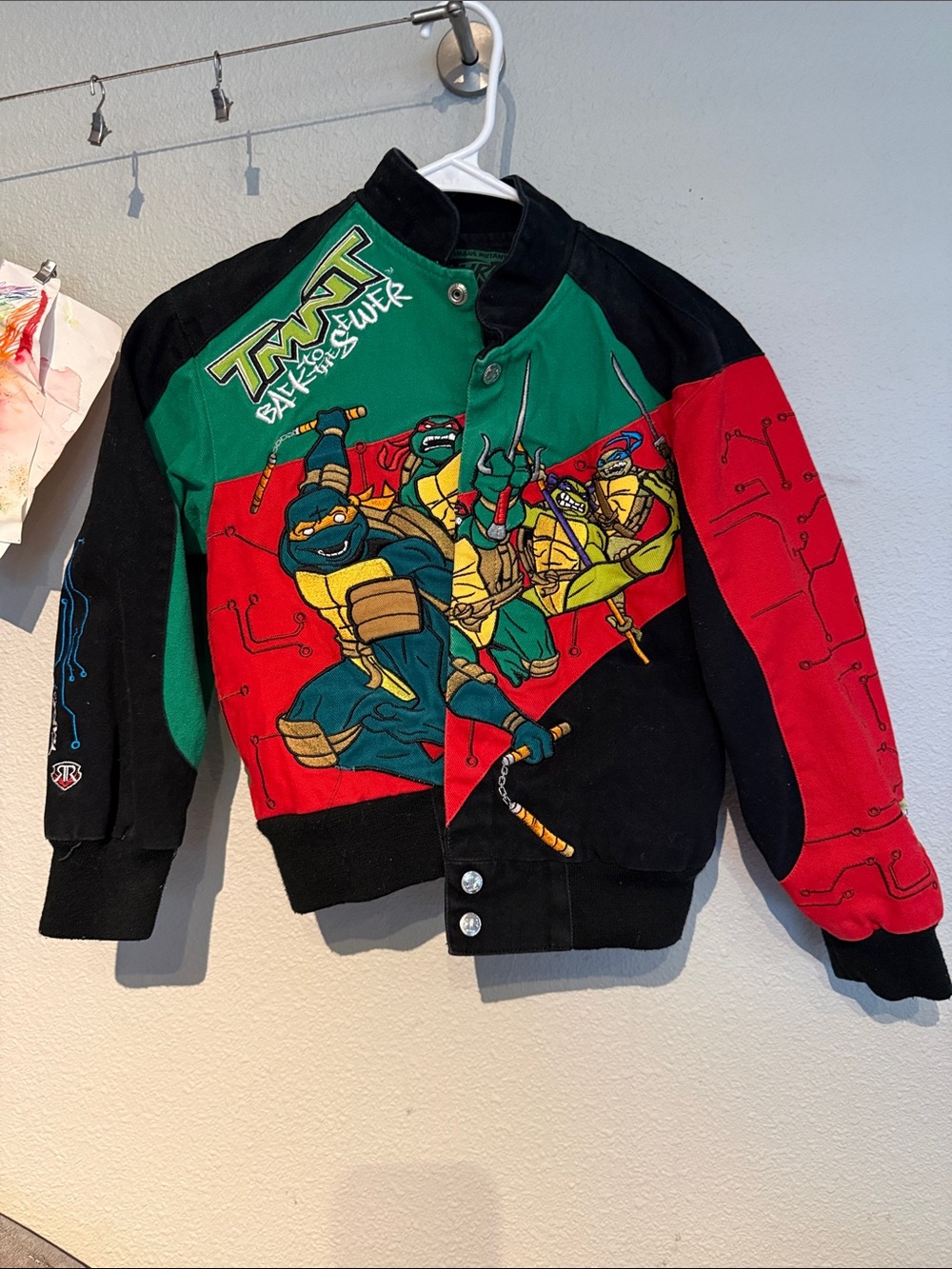 Teenage Mutant Ninja Turtles Kids Embroidered Jacket